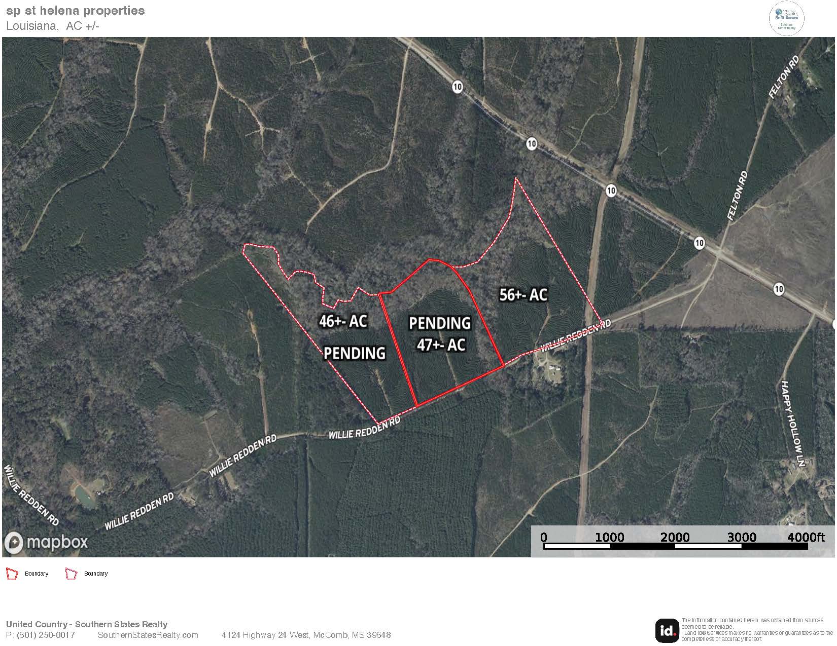 56 Acres in St. Helena Parish with Black Creek