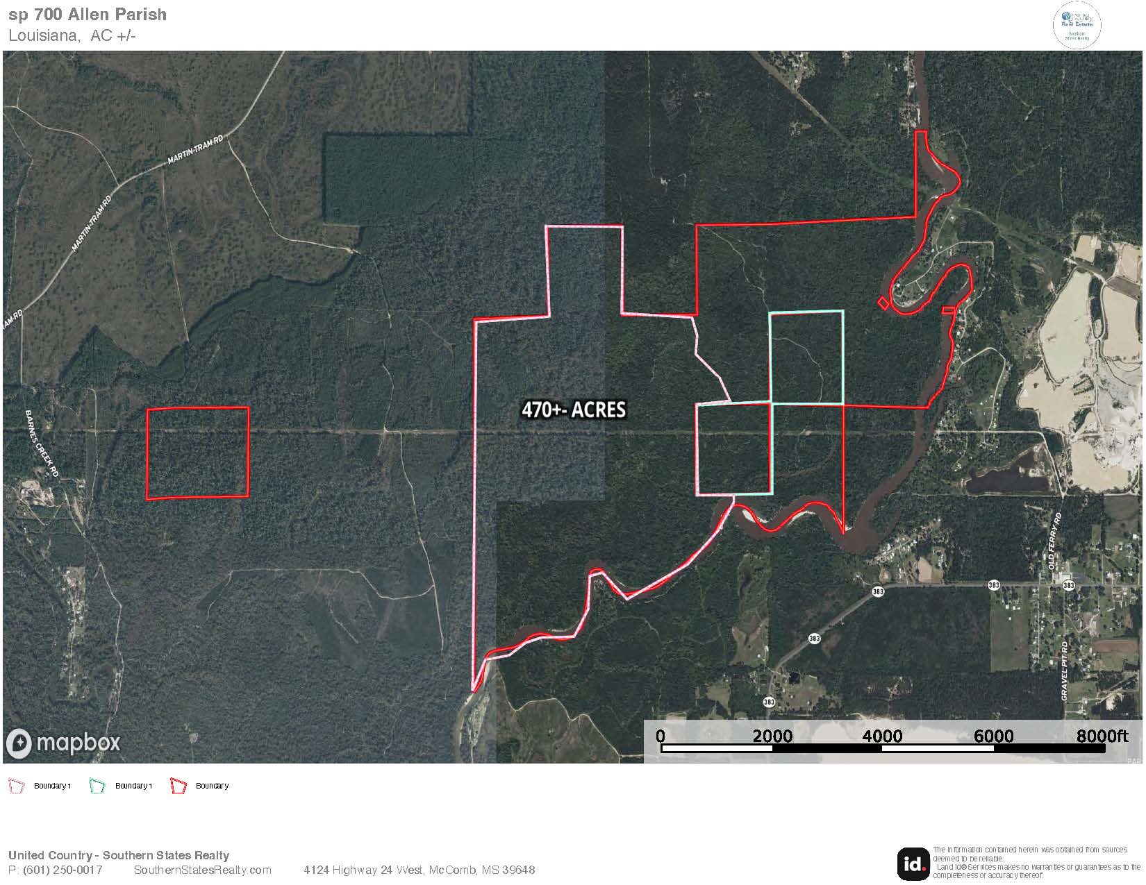 470 Acres on Calcasieu River in Allen Parish, LA