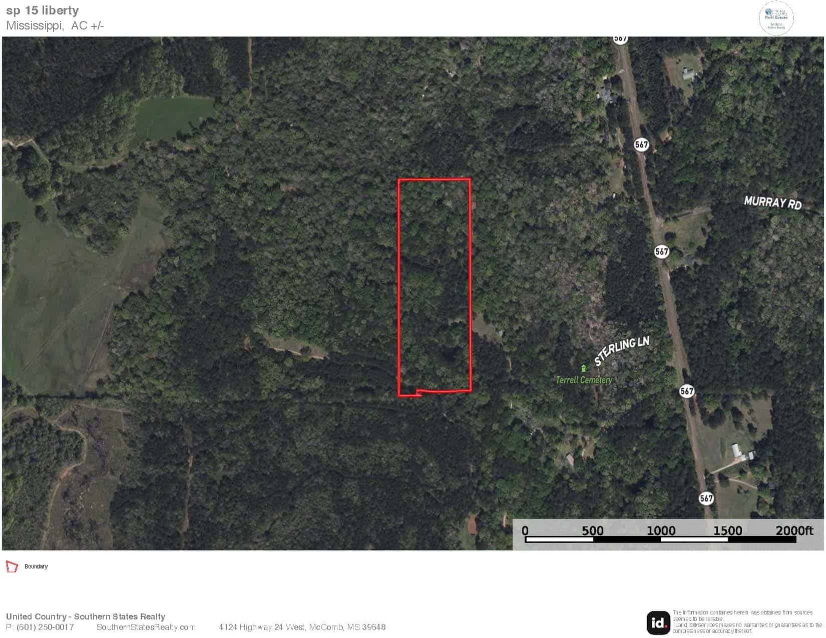 15 Acres with Pond & Homesite in Liberty, MS