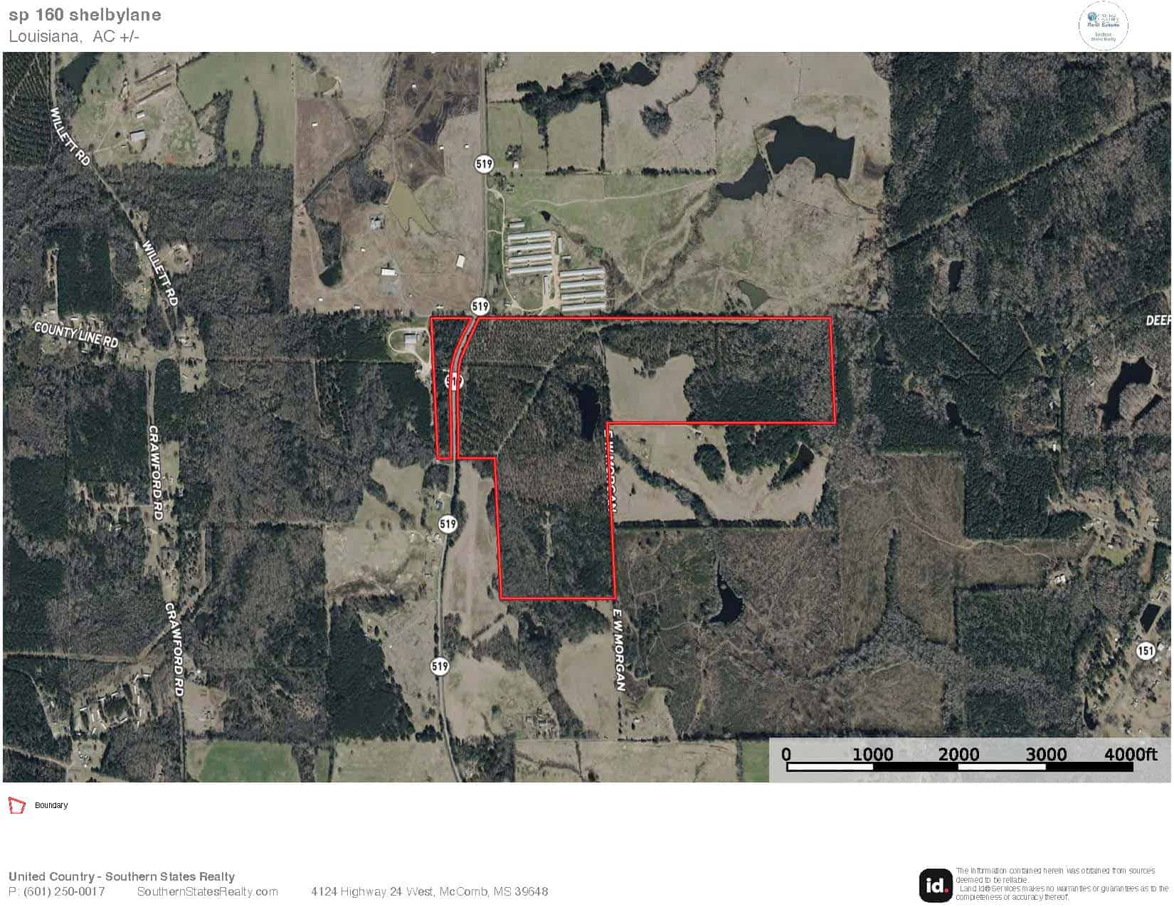 160 Acre in Bienville Parish Near Arcadia, Louisiana