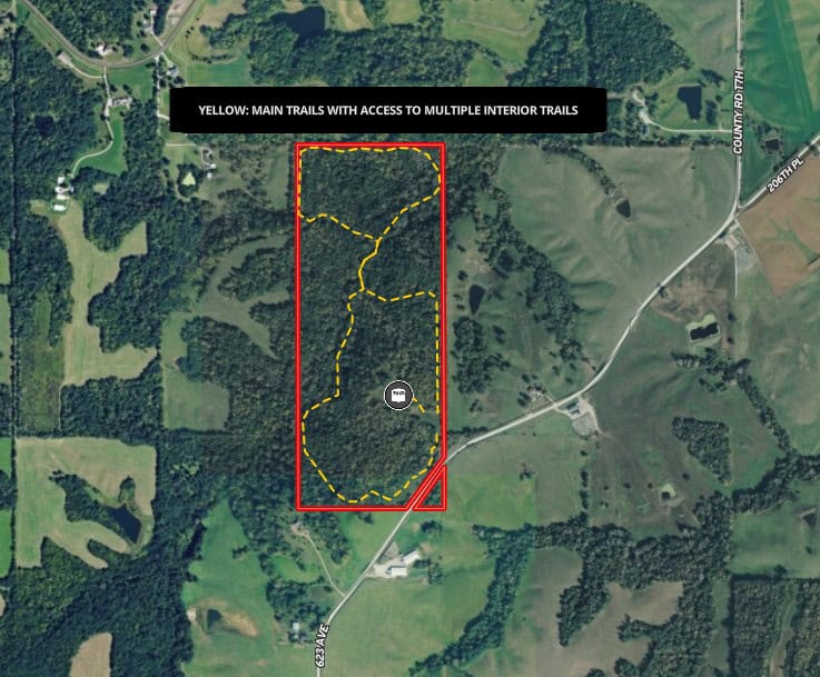 98± Acres – Monroe County, Iowa | Premier Hunting & Recreational Tract Southwest of Albia