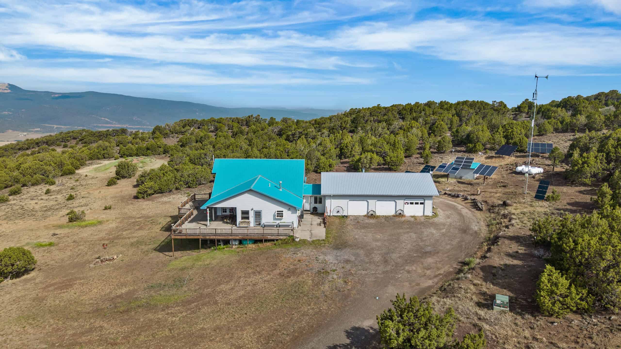 Secluded Contemporary Home with BLM on 3 Sides and Mountain Views