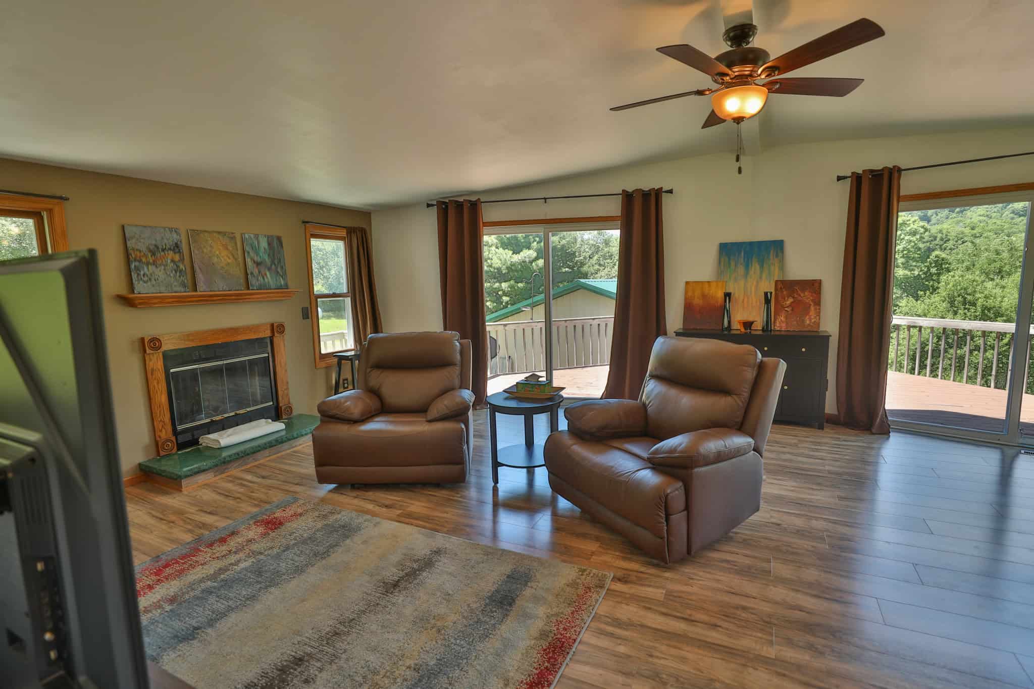 Scenic Country Home & Trophy Whitetail Retreat Near Wildcat Mountain State Park – 21.78 Acres in Vernon County, Wisconsin