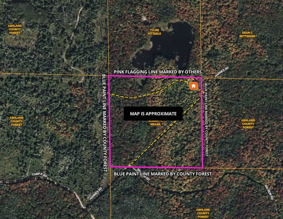 40 Acres Surrounded by 300,000 Acres of Public Land