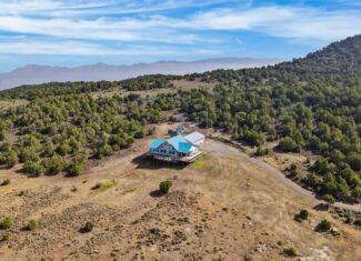 Secluded Contemporary Home with BLM on 3 Sides and Mountain Views