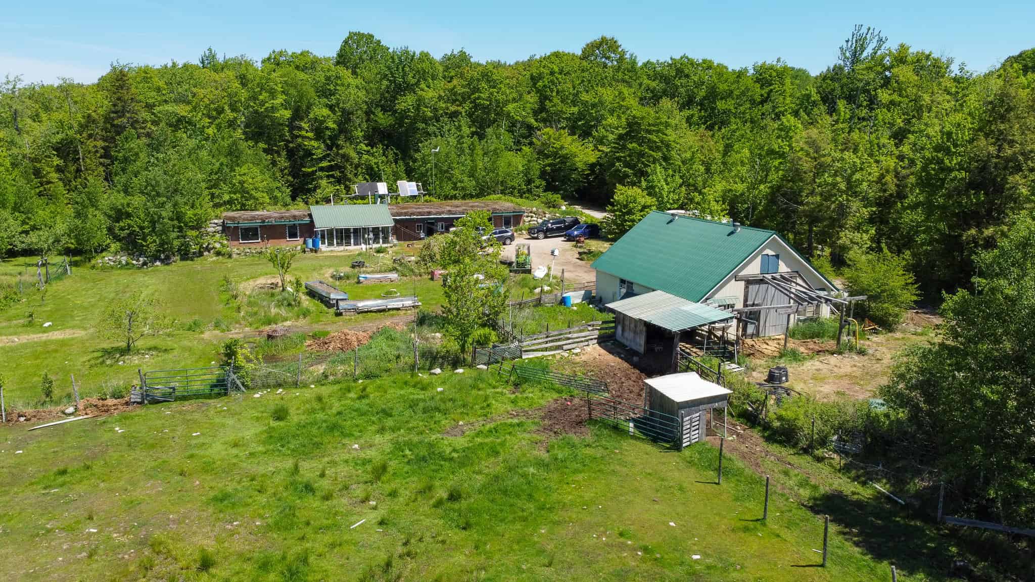 Unique Eco Friendly Home on 18.7 Acres – Waterford, Maine