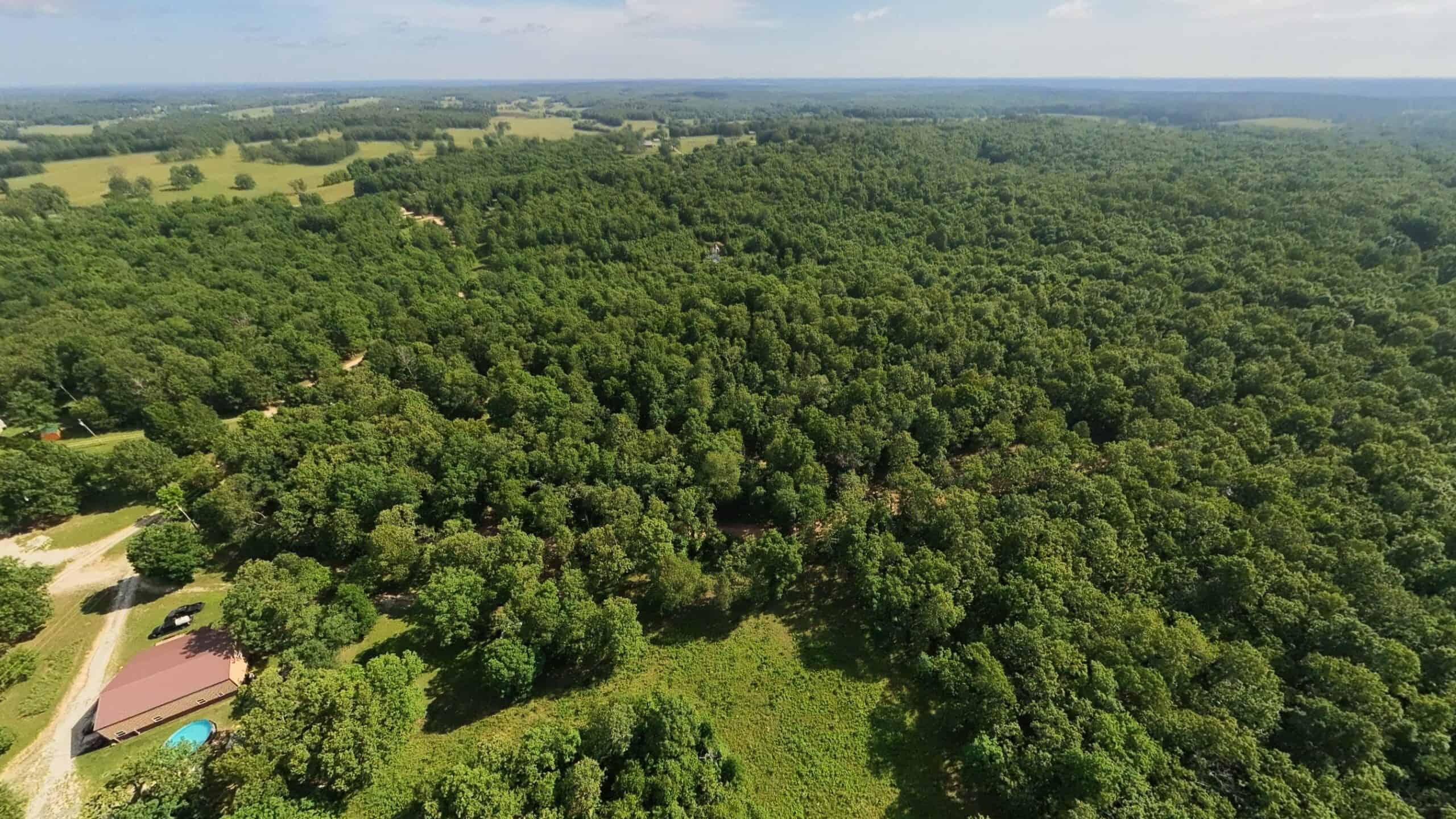 Missouri Hunting Property Bordering National Forest
