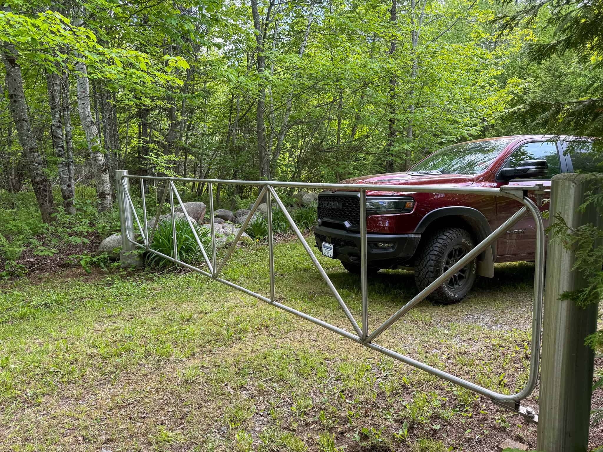 46 Acres of Maine Wilderness with Turnkey Off-Grid Cabin & Garage