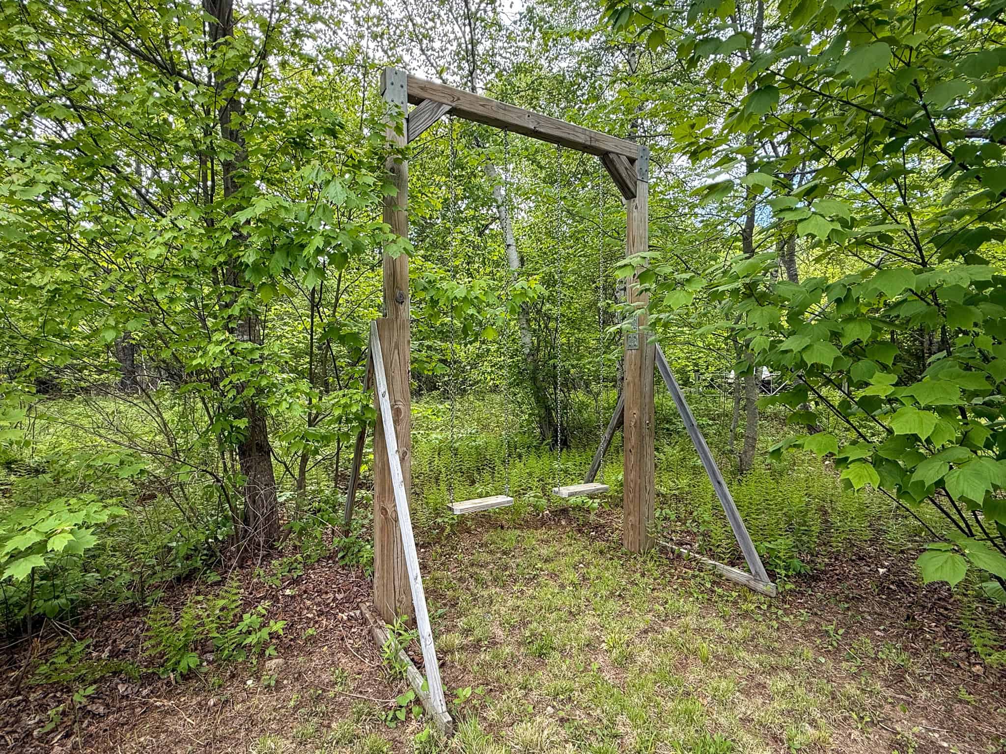 46 Acres of Maine Wilderness with Turnkey Off-Grid Cabin & Garage