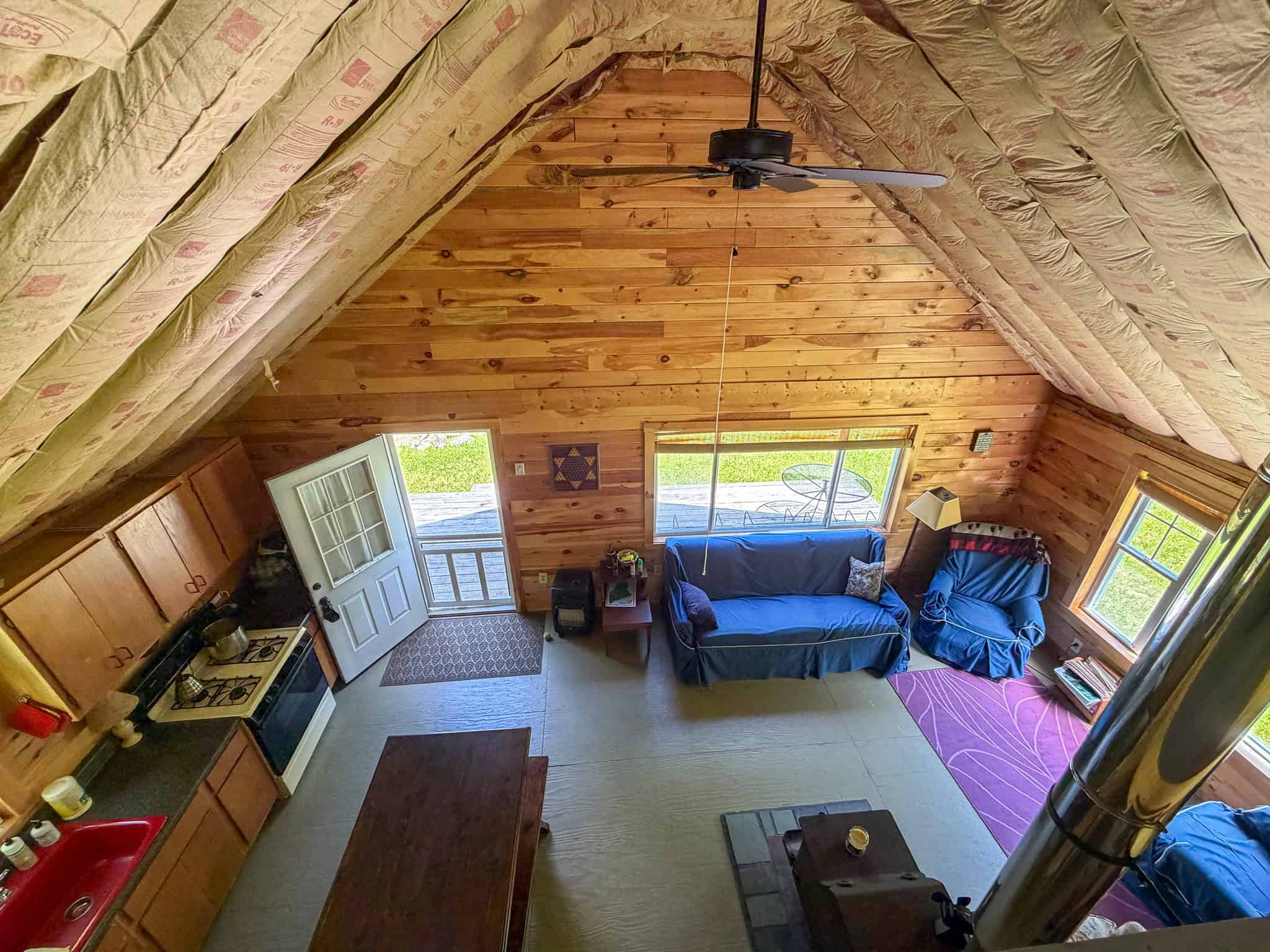 Off Grid Camp with 34 Acres – Abbot, Maine
