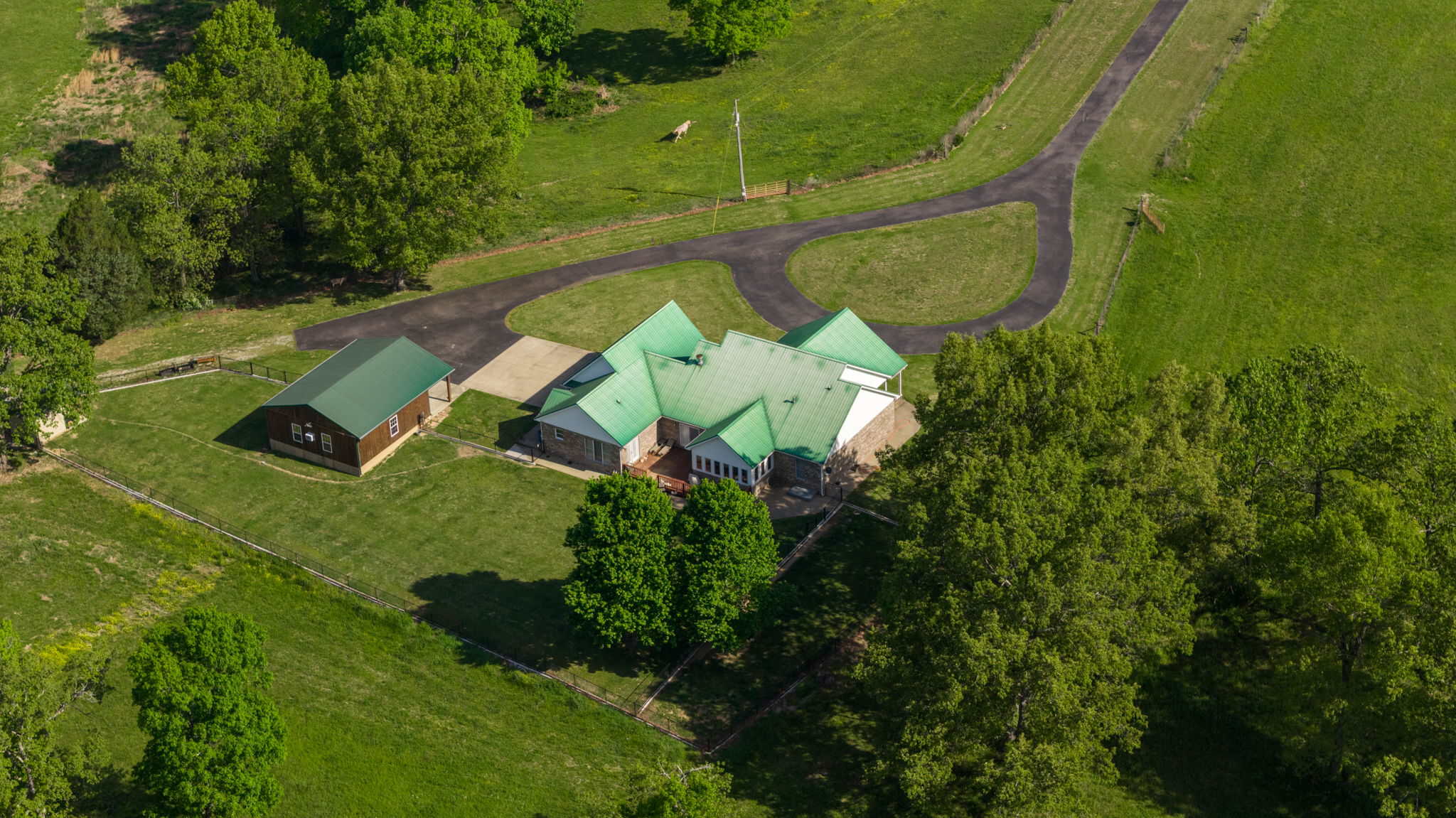 Looking for peace, tranquility and the charm of country living? Beautiful Home & 45 Acres awaits you!
