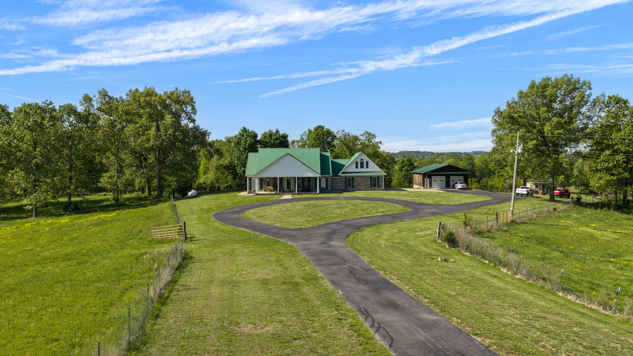 Looking for peace, tranquility and the charm of country living? Beautiful Home & 45 Acres awaits you!