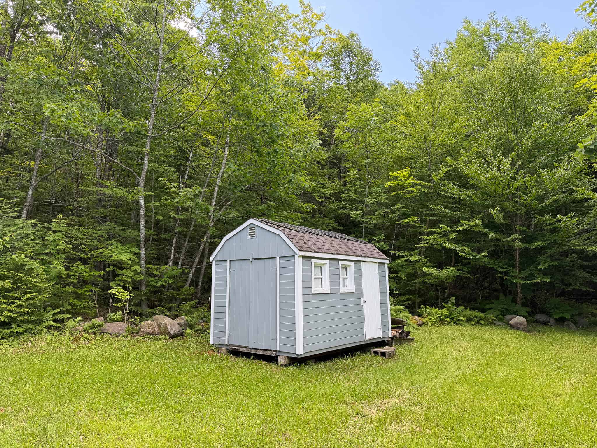 Off Grid Camp with 34 Acres – Abbot, Maine