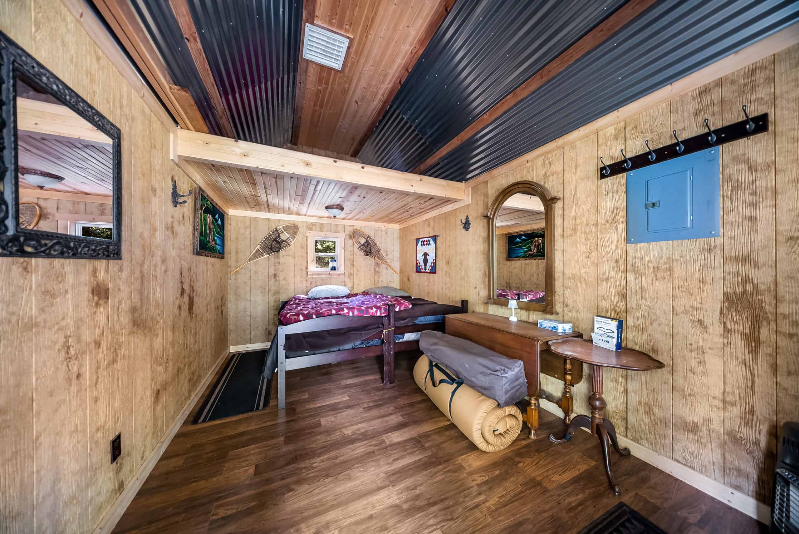 Colorado Mountain Hunting Retreat Surrounded By Thousands of Acres of Public Land in Garfield County With Low Flowing Creek and Multiple Cabins and Lodge