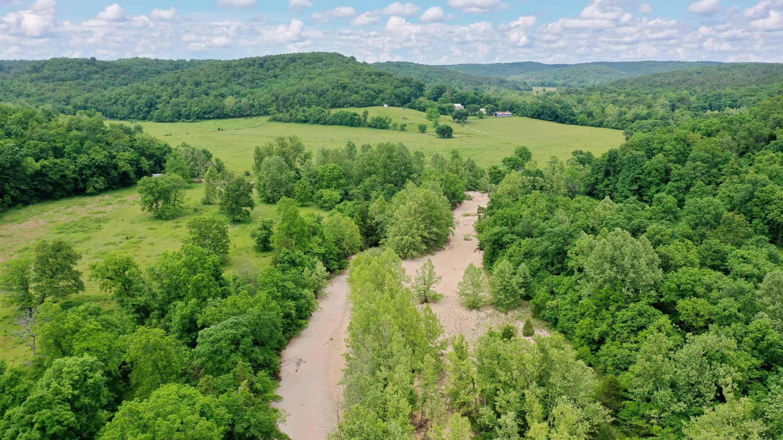 Large Acreage Farm For Sale in the MO Ozarks with Timber, Pasture
