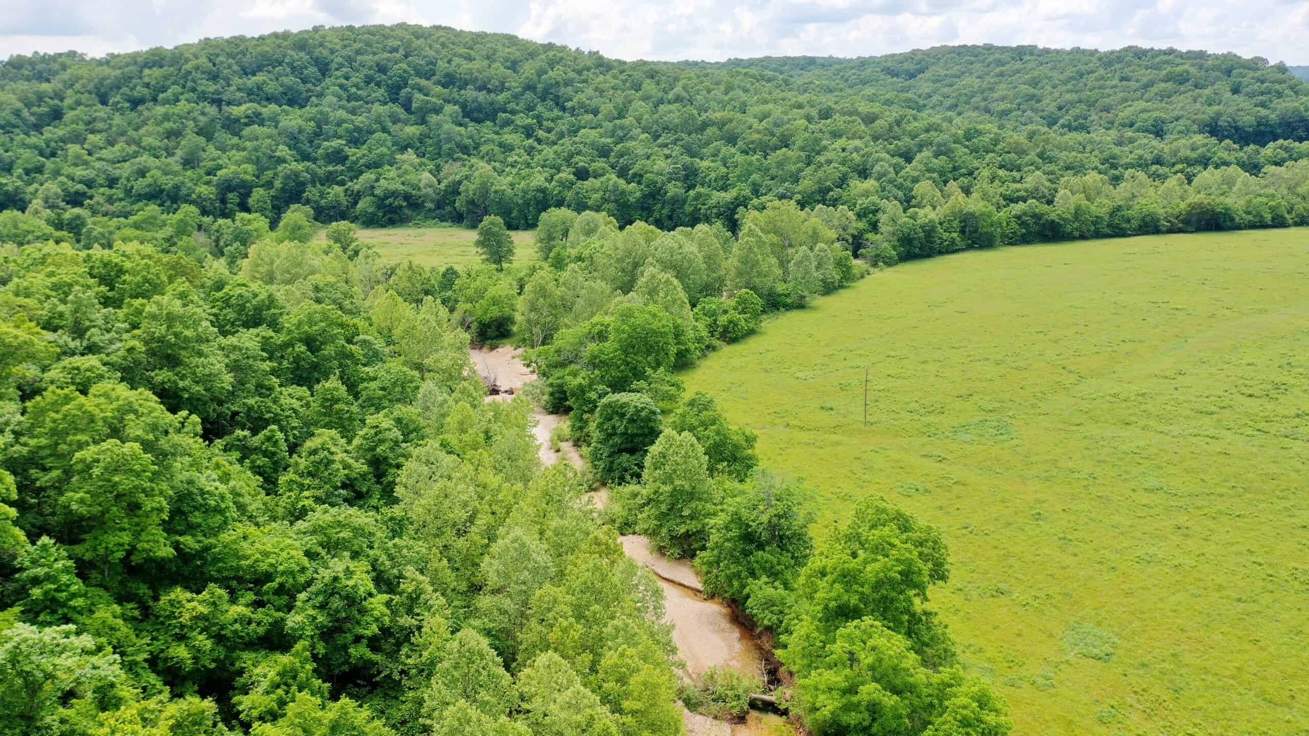 Large Acreage Farm For Sale in the MO Ozarks with Timber, Pasture