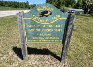 Historic Michigan Farmstead with 22.50 Acres Atlanta MI