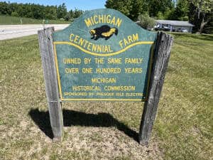 Historic Michigan Farmstead with 22.50 Acres Atlanta MI