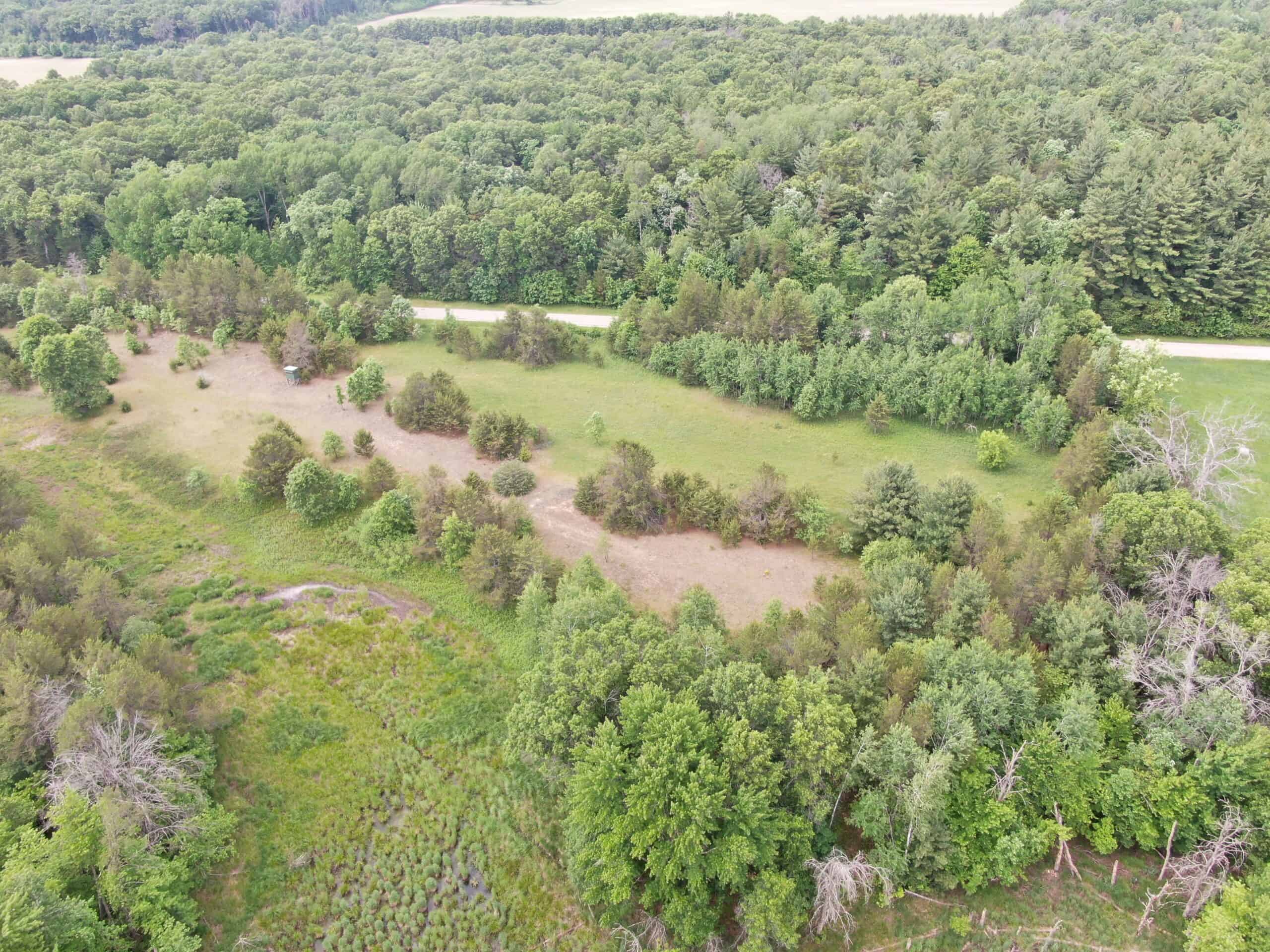 Forty acres in Adams County located in the Town of Strongs Prairie