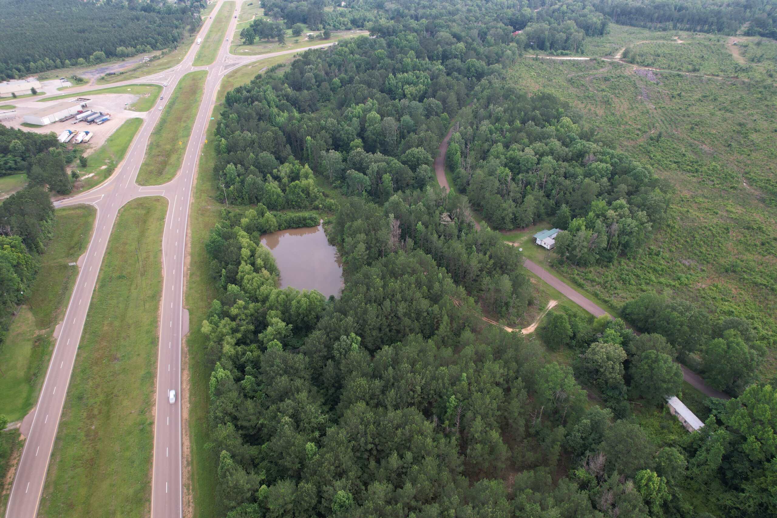21.4 Acres For Sale at the Intersection of Hwy 84 & Hwy 33 Franklin County Mississippi