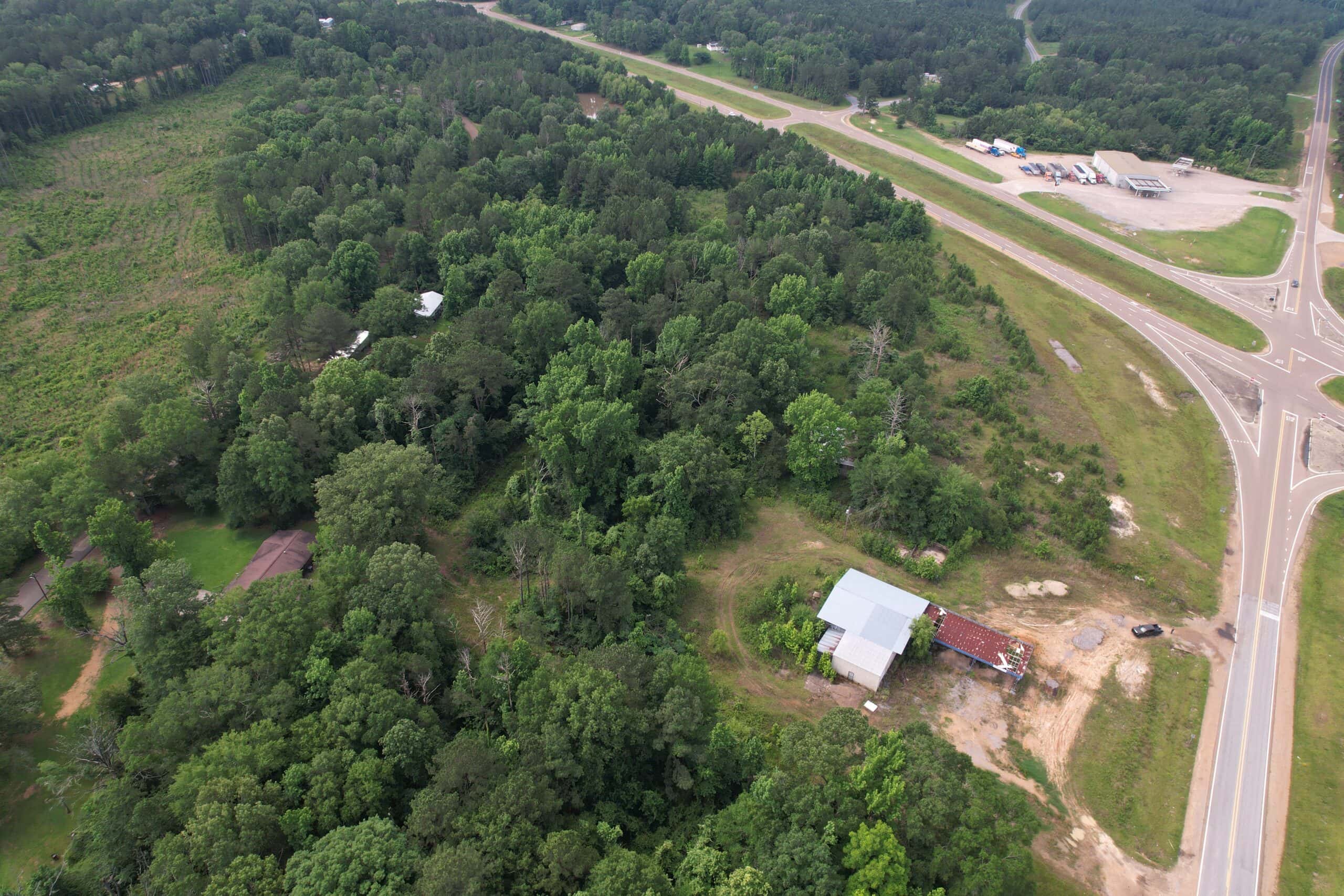 21.4 Acres For Sale at the Intersection of Hwy 84 & Hwy 33 Franklin County Mississippi