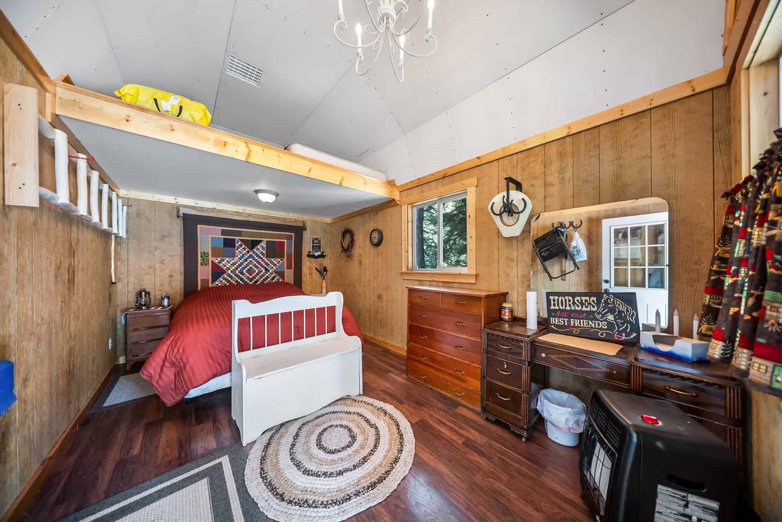Colorado Mountain Hunting Retreat Surrounded By Thousands of Acres of Public Land in Garfield County With Low Flowing Creek and Multiple Cabins and Lodge