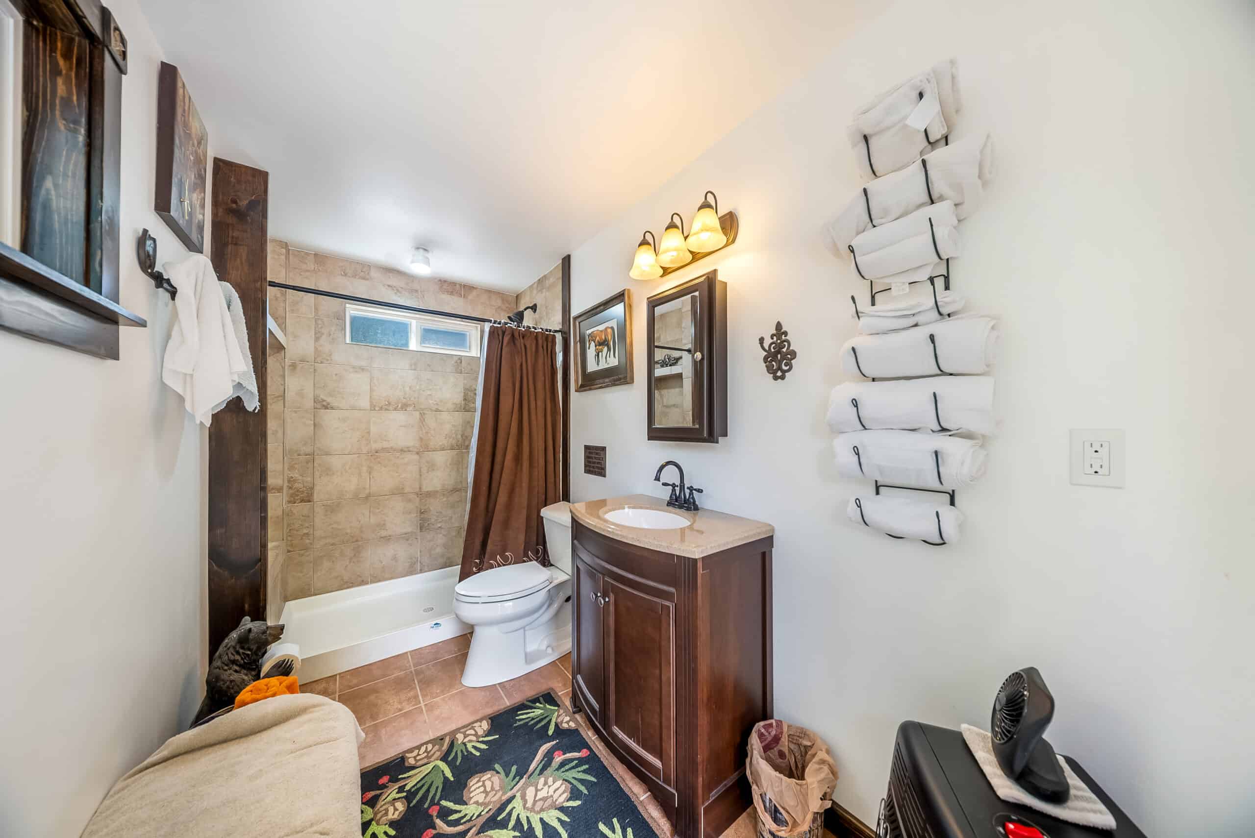 Colorado Mountain Hunting Retreat Surrounded By Thousands of Acres of Public Land in Garfield County With Low Flowing Creek and Multiple Cabins and Lodge