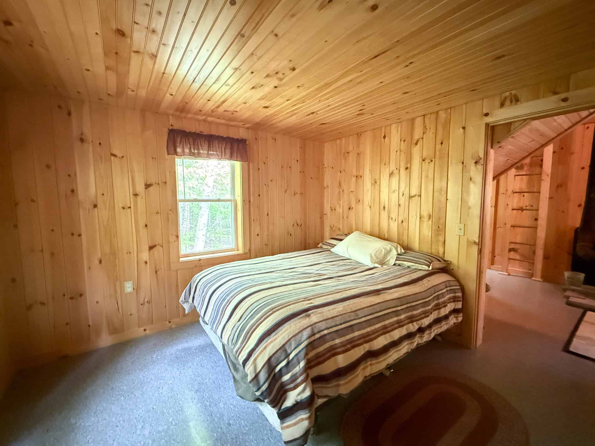 46 Acres of Maine Wilderness with Turnkey Off-Grid Cabin & Garage