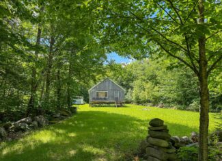 Off Grid Camp with 34 Acres – Abbot, Maine