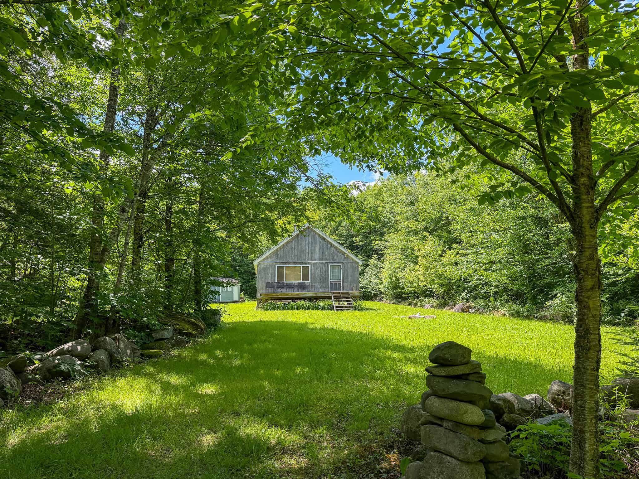 Off Grid Camp with 34 Acres – Abbot, Maine