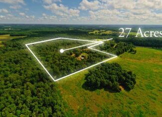 Rustic Ozarks Home on 27.5 Acres
