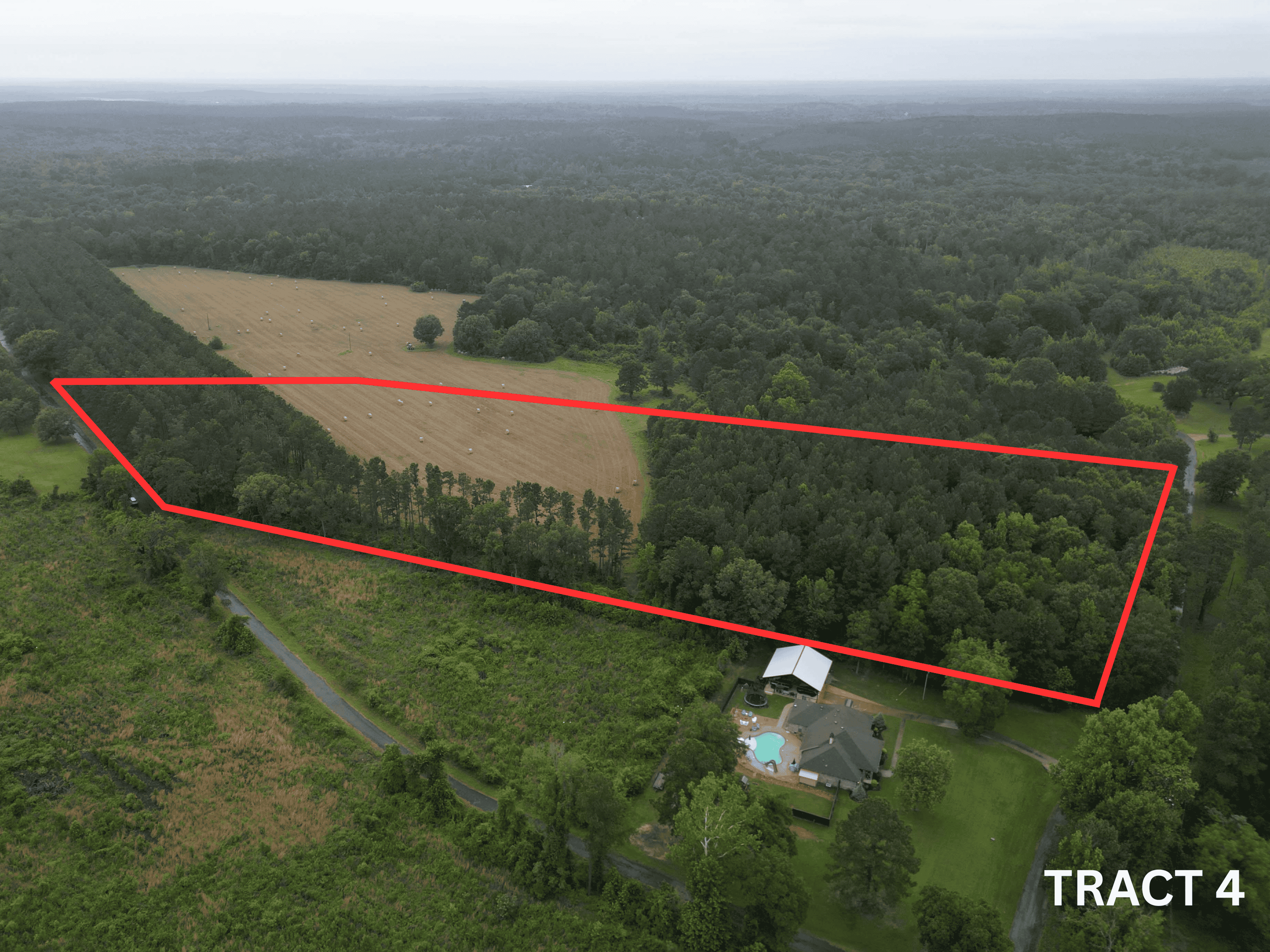 East Texas Land For Sale in McLeod, Texas