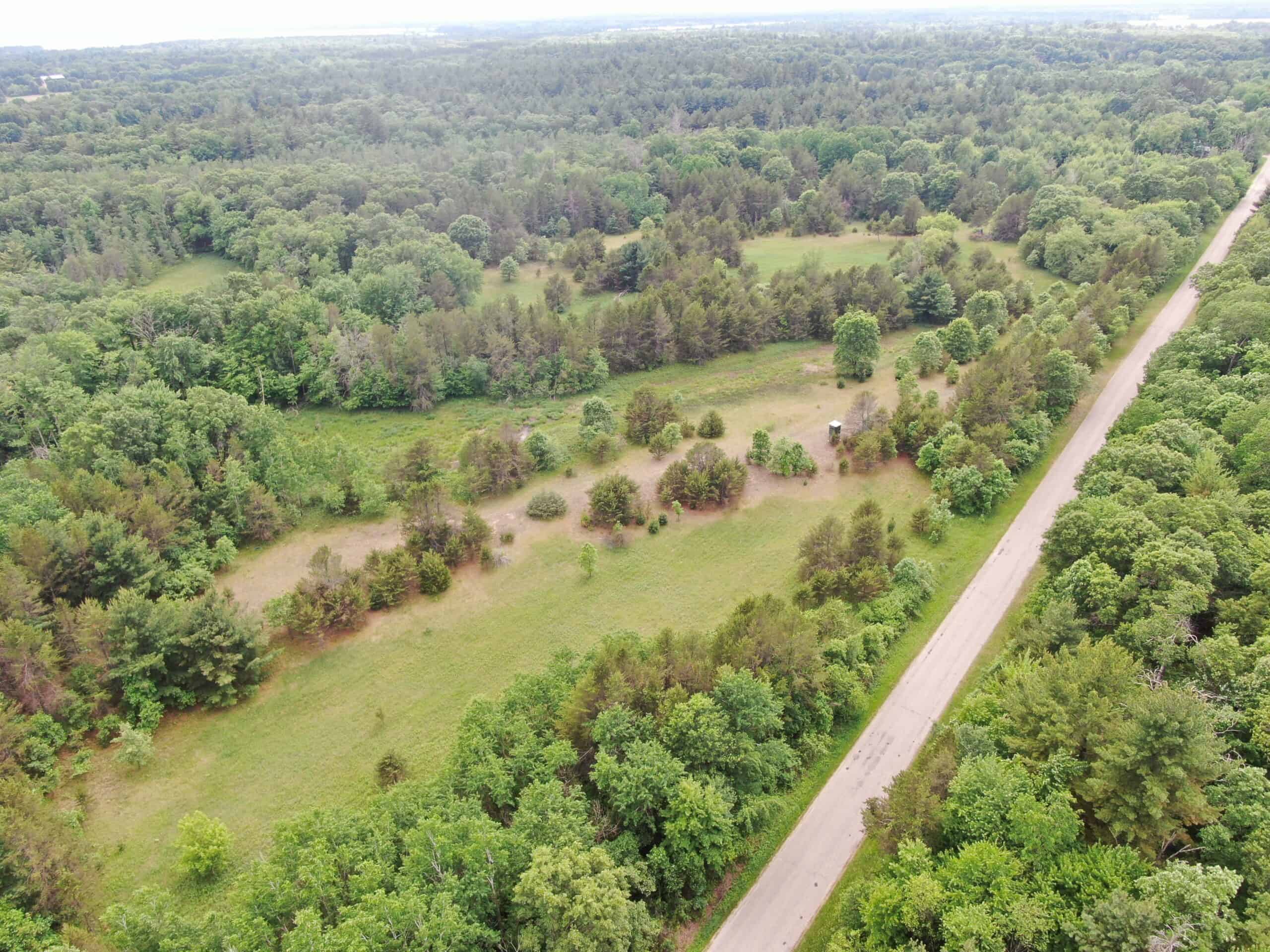 Forty acres in Adams County located in the Town of Strongs Prairie
