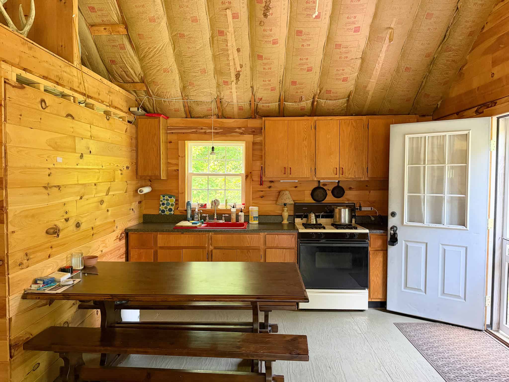 Off Grid Camp with 34 Acres – Abbot, Maine