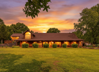 88-Acre Horse Farm with Custom Ranch Home, Stables, Ponds & Private Gated Drive