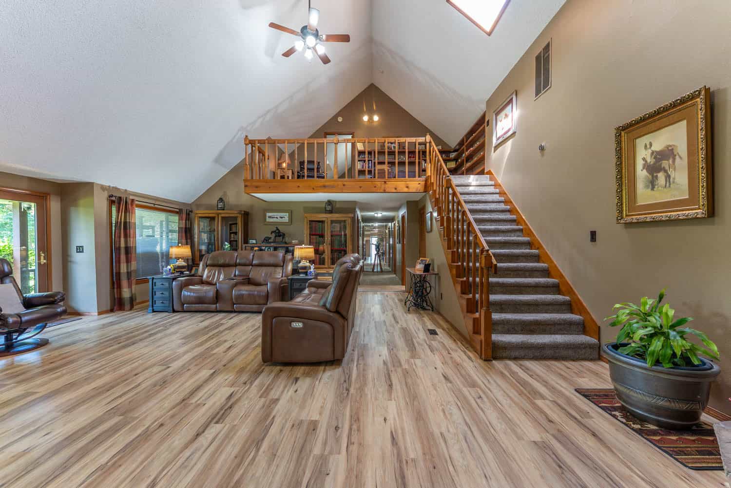 88-Acre Horse Farm with Custom Ranch Home, Stables, Ponds & Private Gated Drive