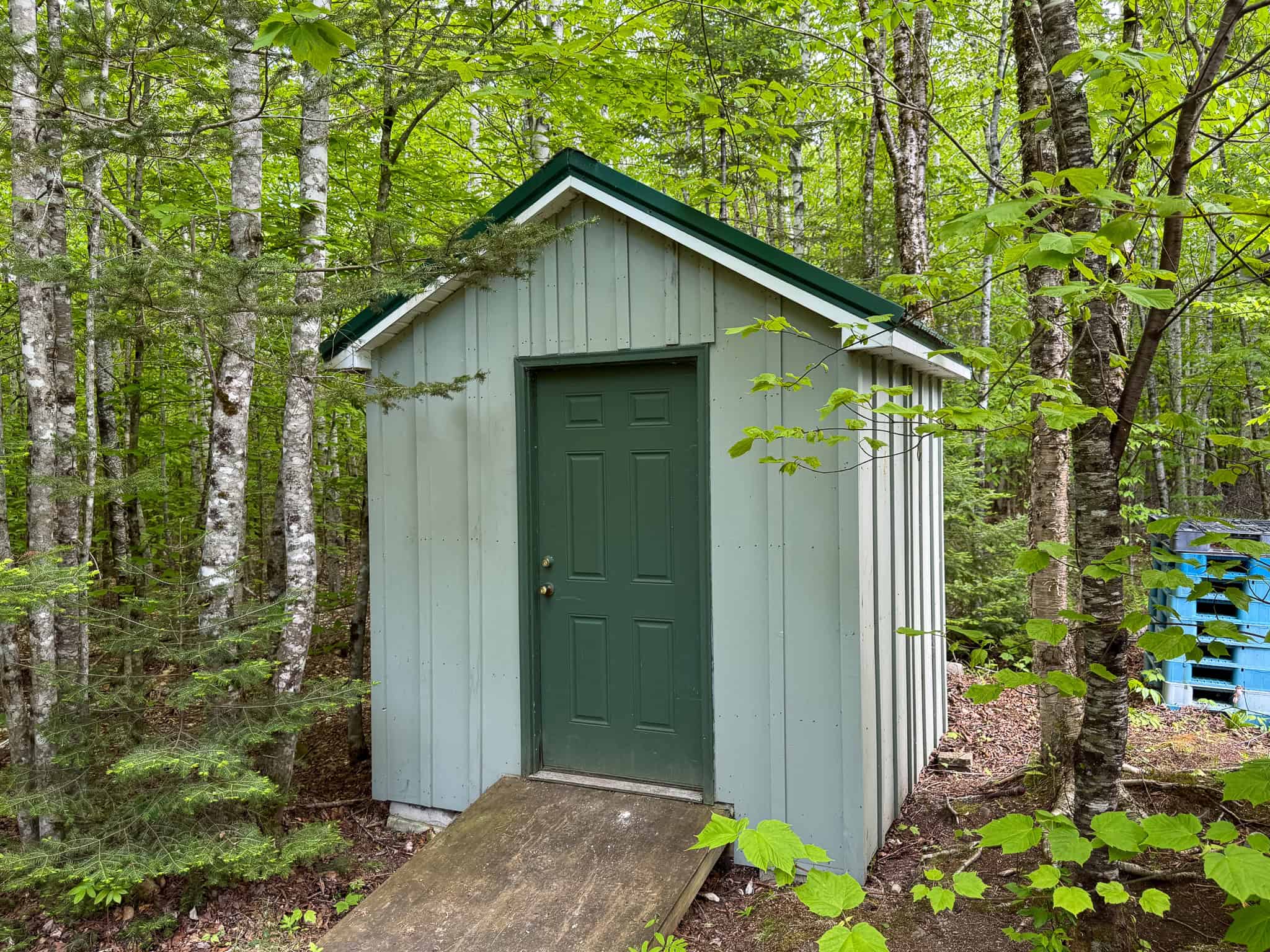 46 Acres of Maine Wilderness with Turnkey Off-Grid Cabin & Garage