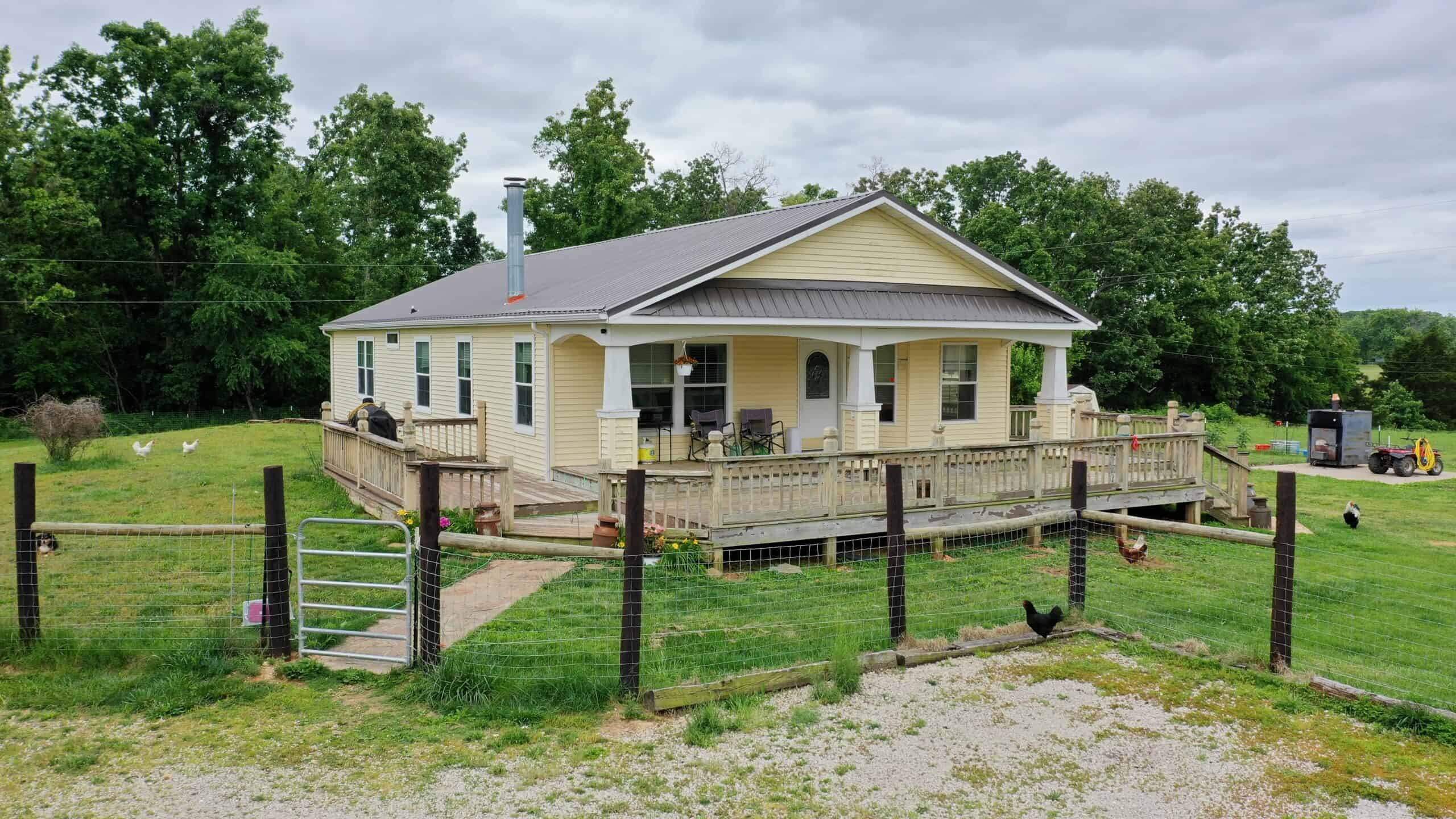 Ozark Homestead and Land for Sale in Salem, MO