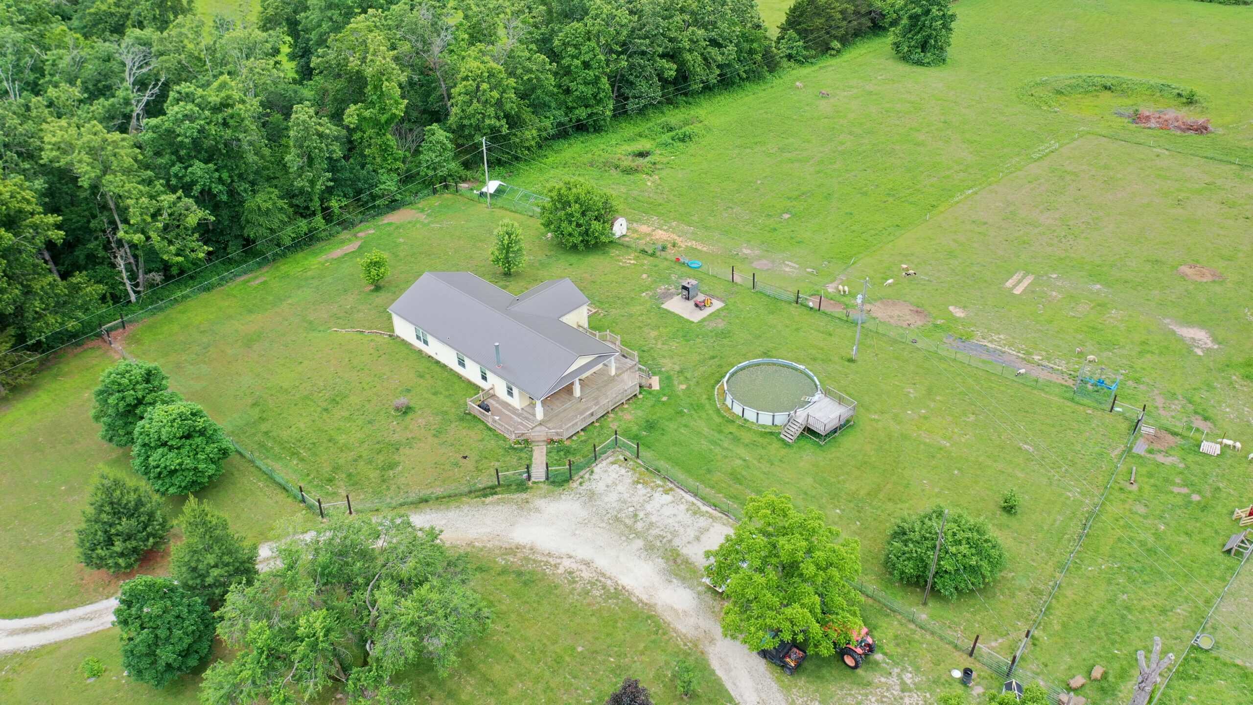 Ozark Homestead and Land for Sale in Salem, MO