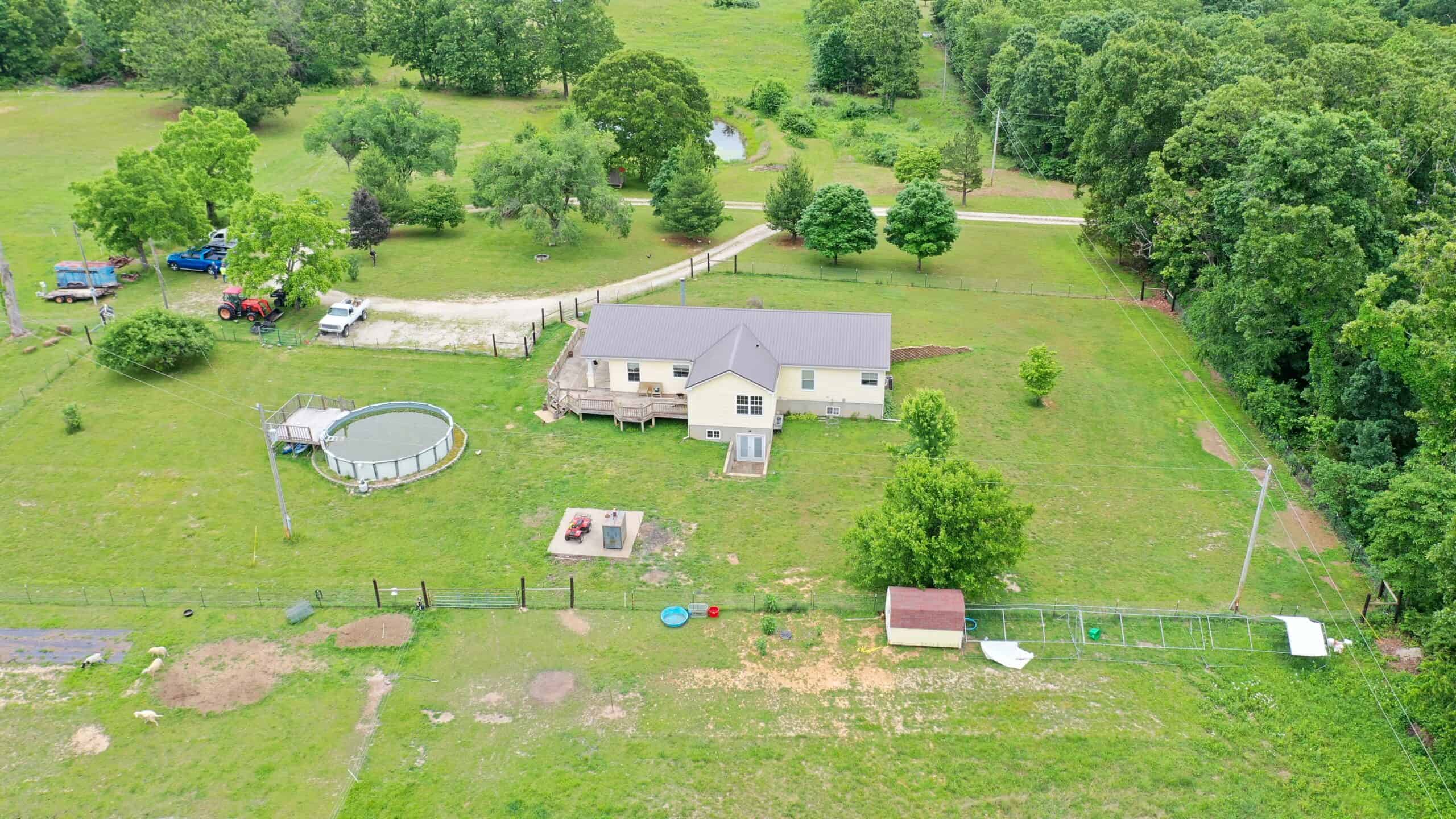 Ozark Homestead and Land for Sale in Salem, MO