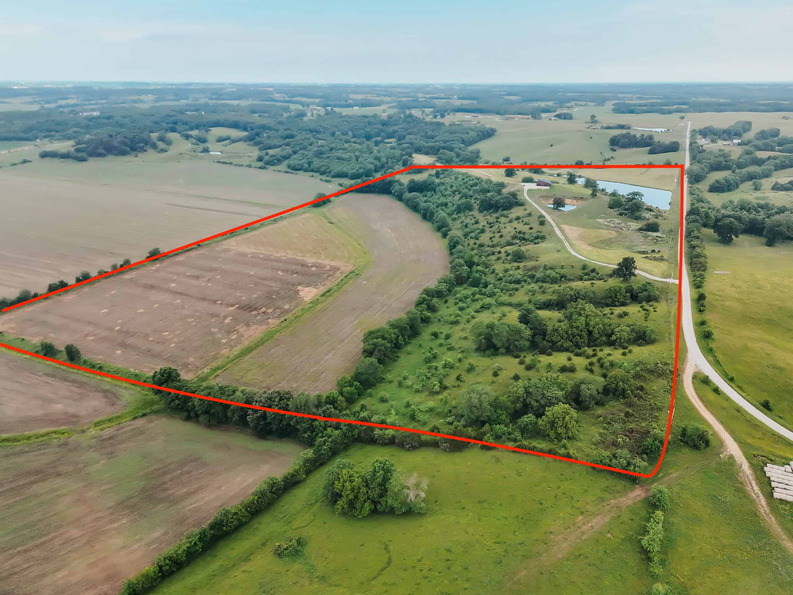 80± acres • Southern Scotland County, MO • Hunting with Income