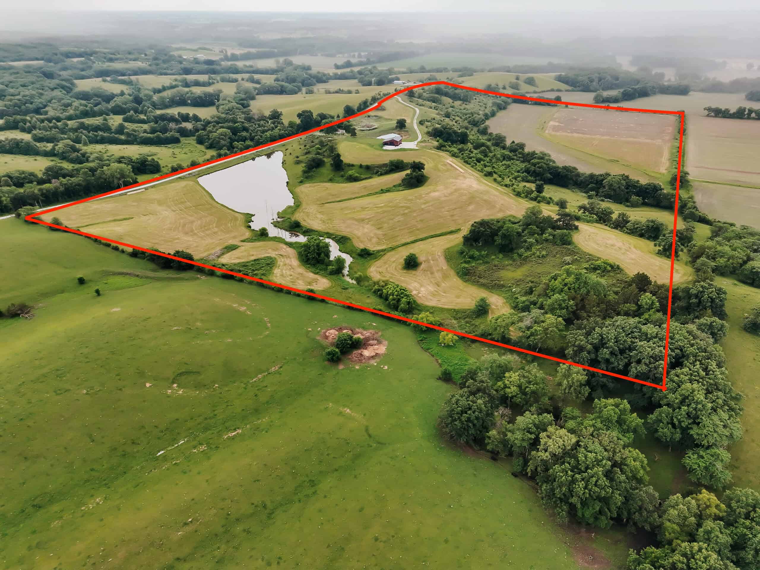 80± acres • Southern Scotland County, MO • Hunting with Income