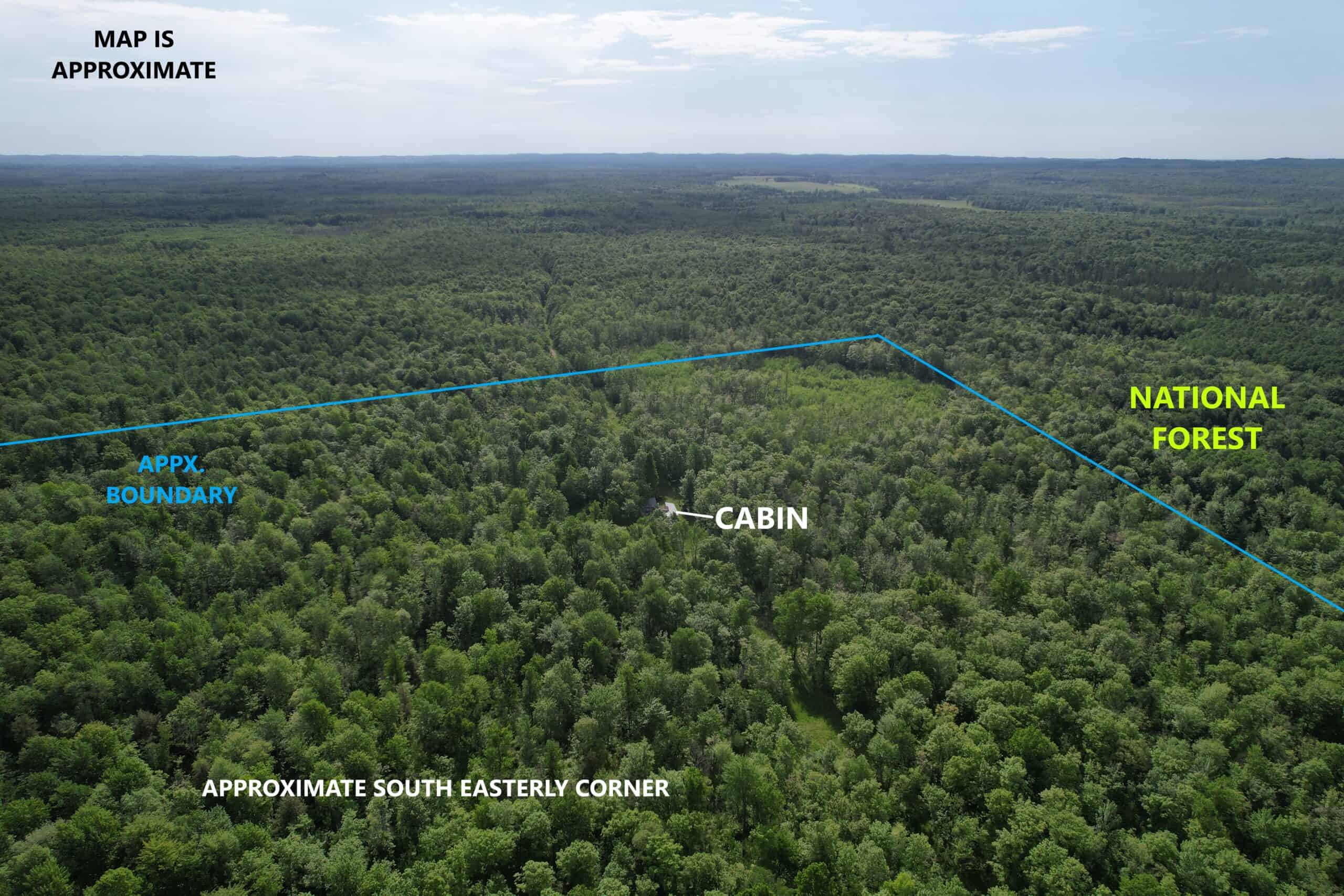 120 ± Acres Bordering Chequamegon National Forest – Ogema, WI