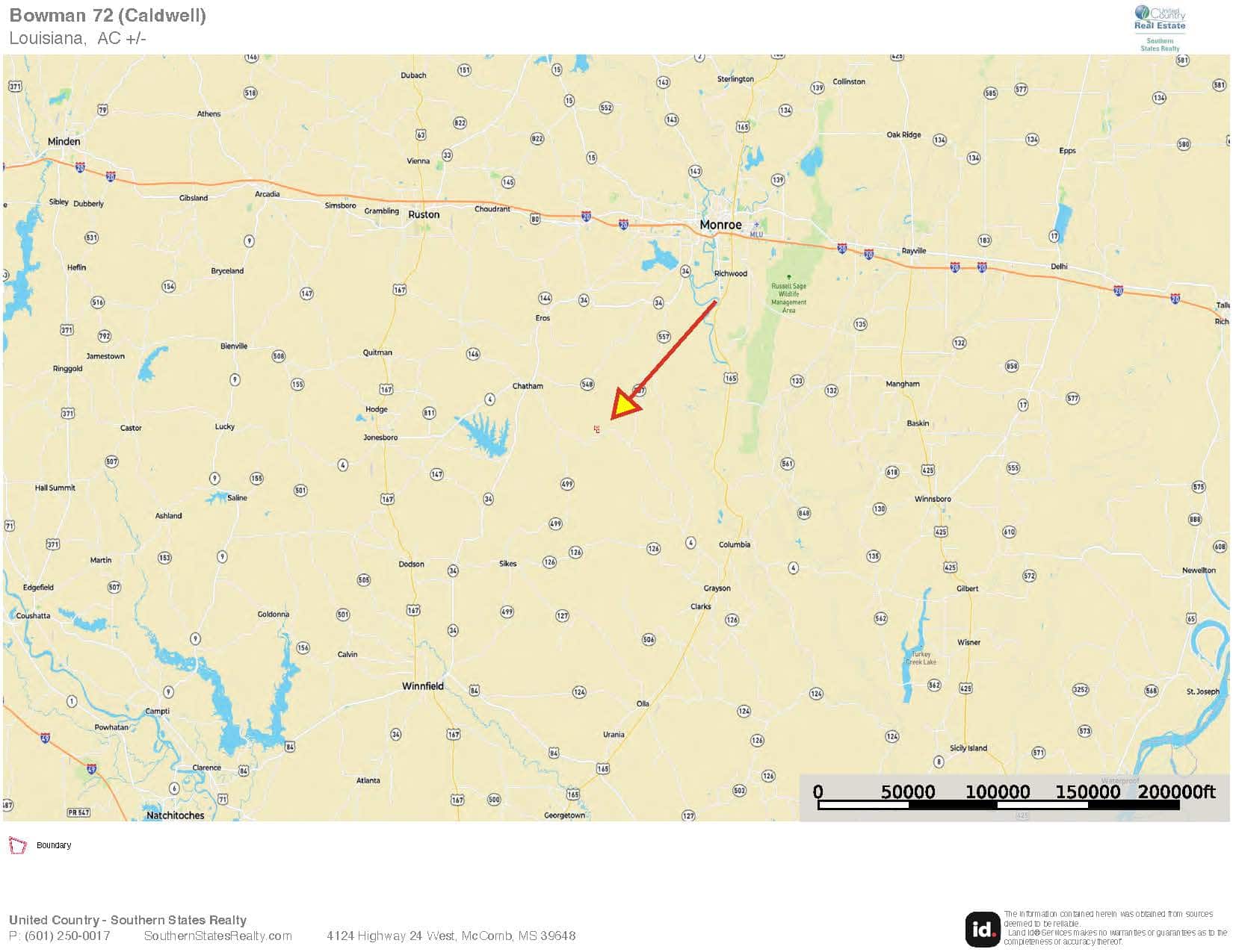 Chatham 72 – HARDWOOD TIMBER & HUNTING JACKSON PARISH LA