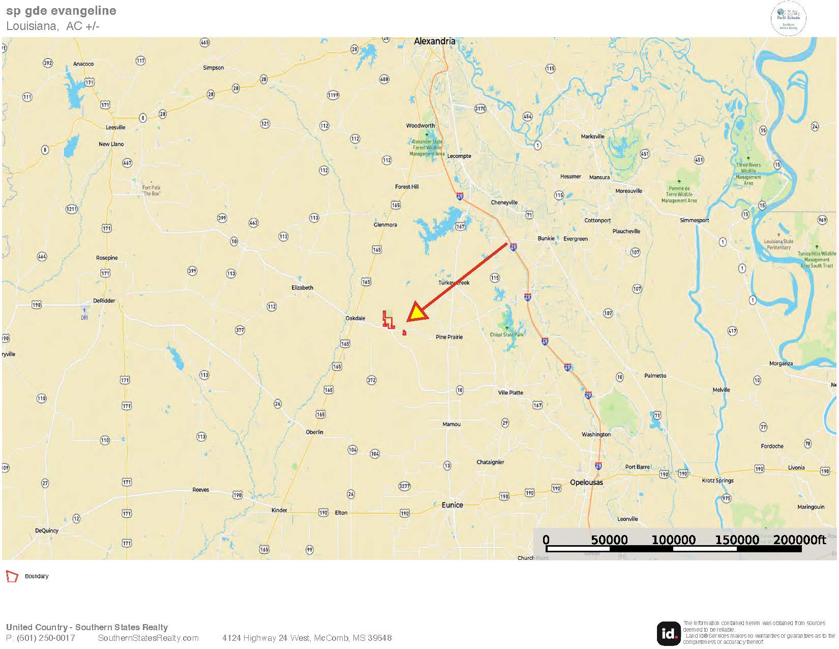 Paradise Whitetails in Oakdale, LA – 1,116± Acres