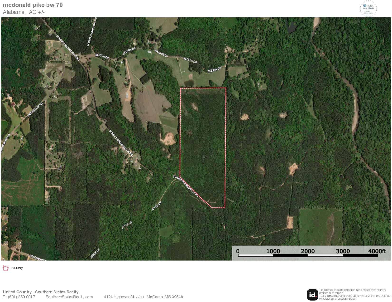 70+- Acres of Plantation Pines Pike County MS