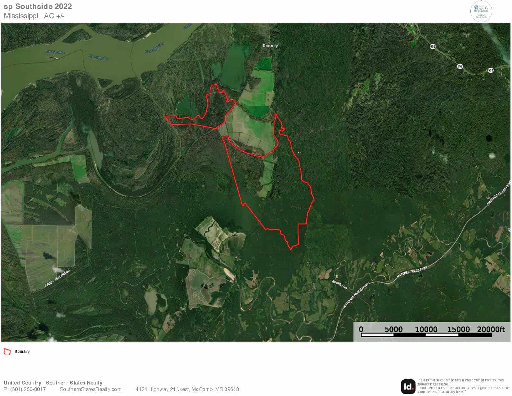 Jefferson County, MS Hunting Club Ownership Share