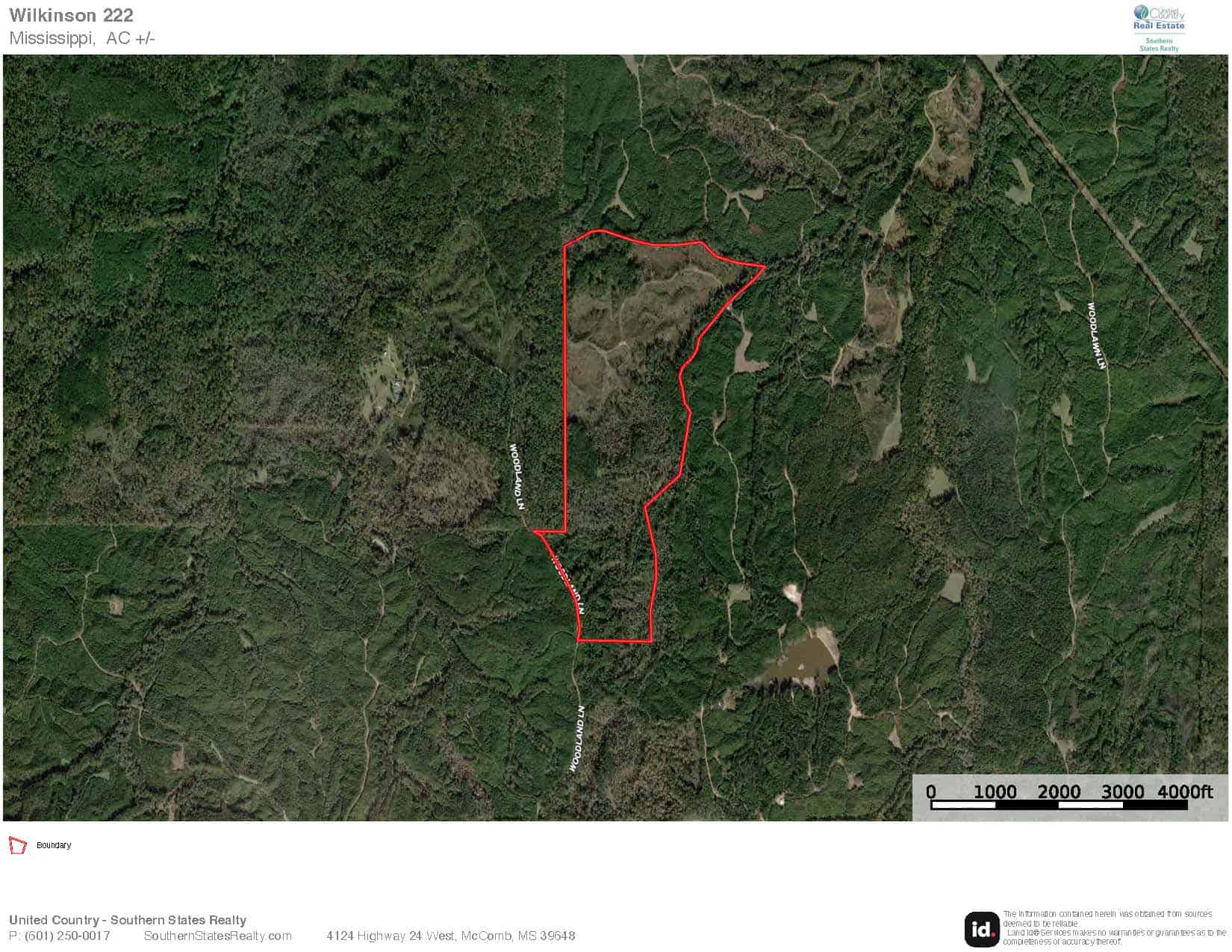 Wilkinson County MS Hunting Land for Sale
