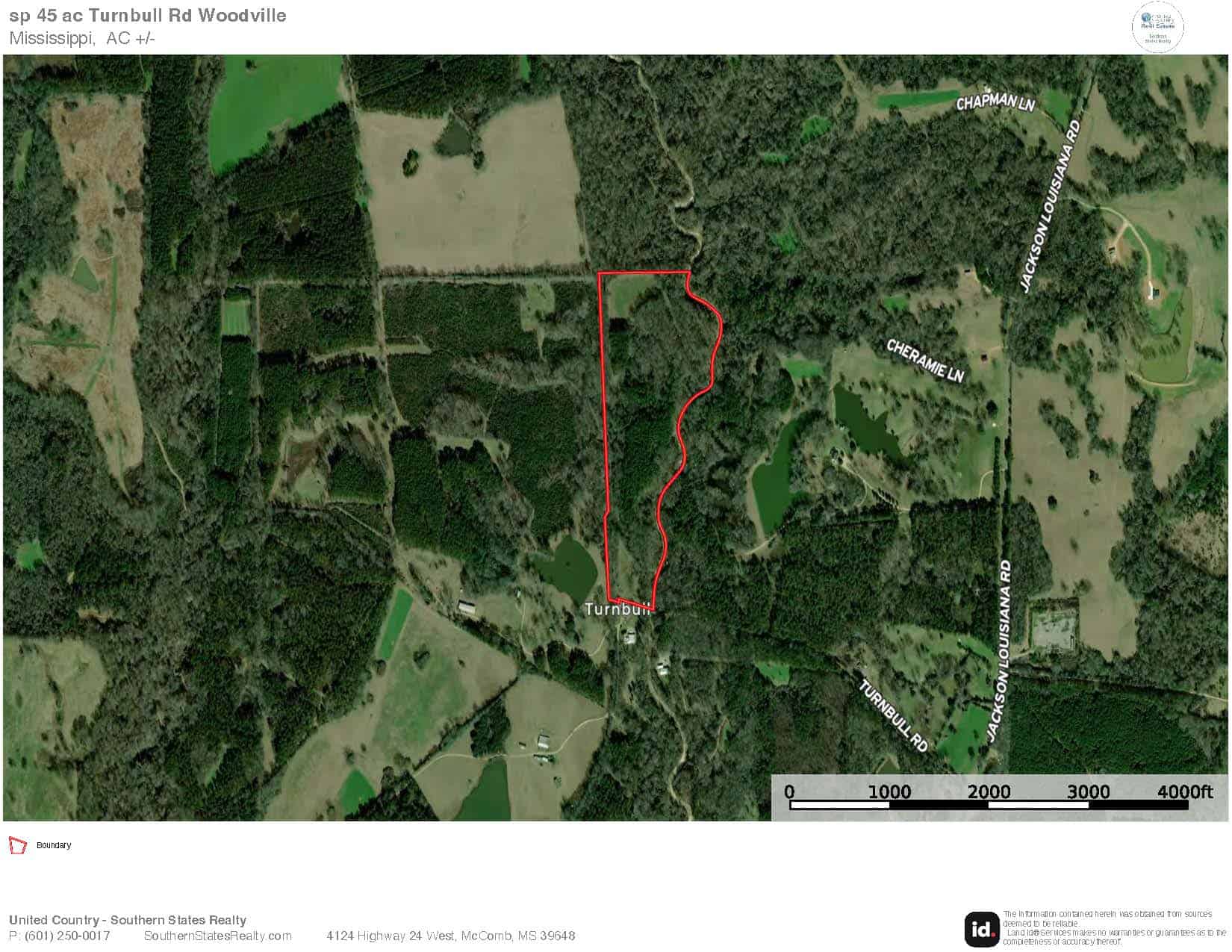 44 Acre Hunting Land in Wilkinson County, MS