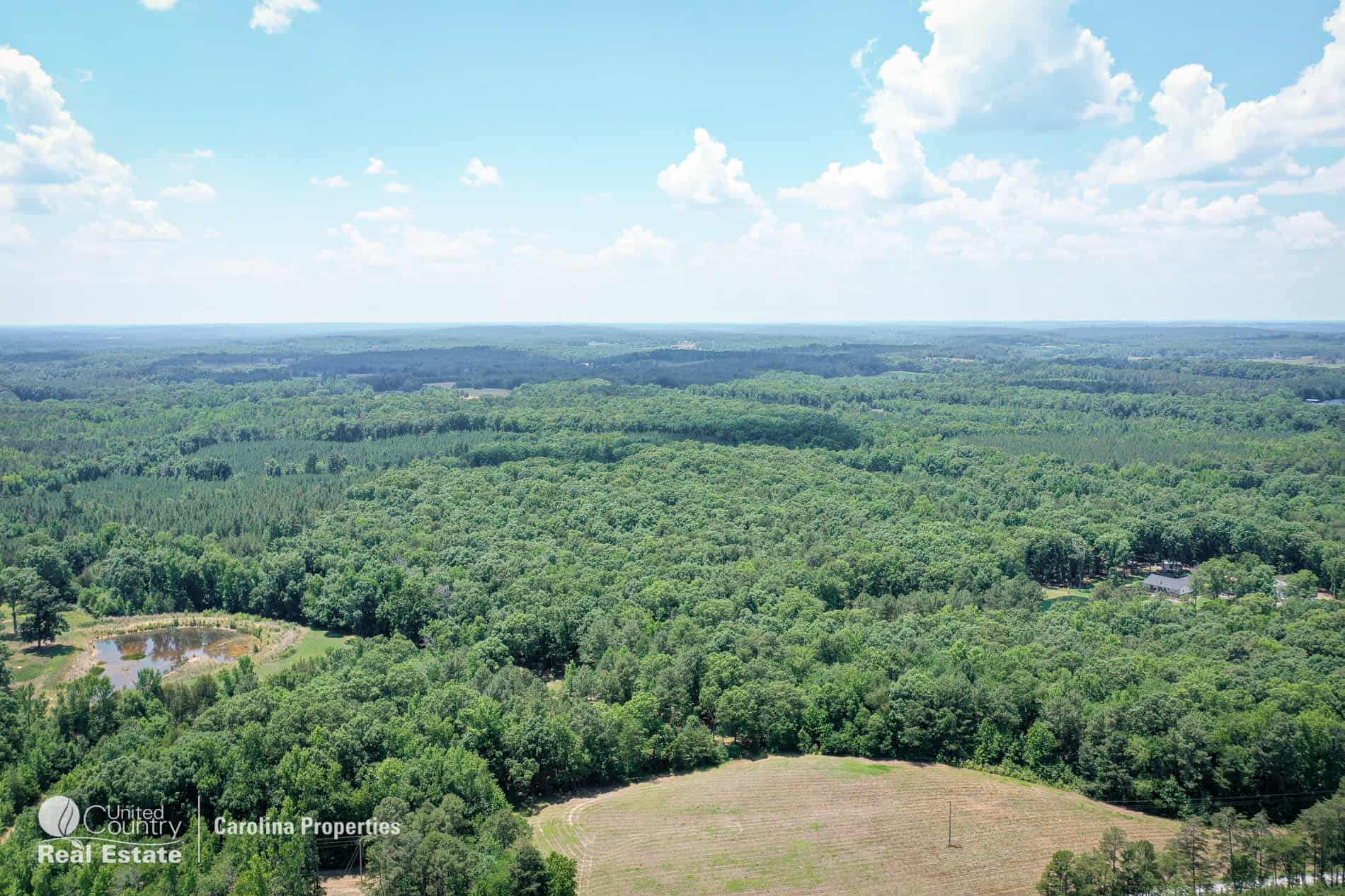 106 Acres of Hunting, Recreational, Timber, and Rural Lifestyle Land for Sale in Gold Hill, NC